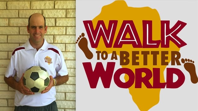 Interview: How one man is trekking a continent and taking on a cause