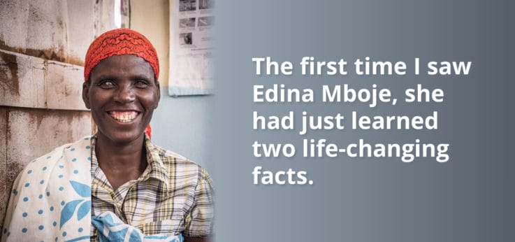 Field Of Vision:  Edina Mboje's Story