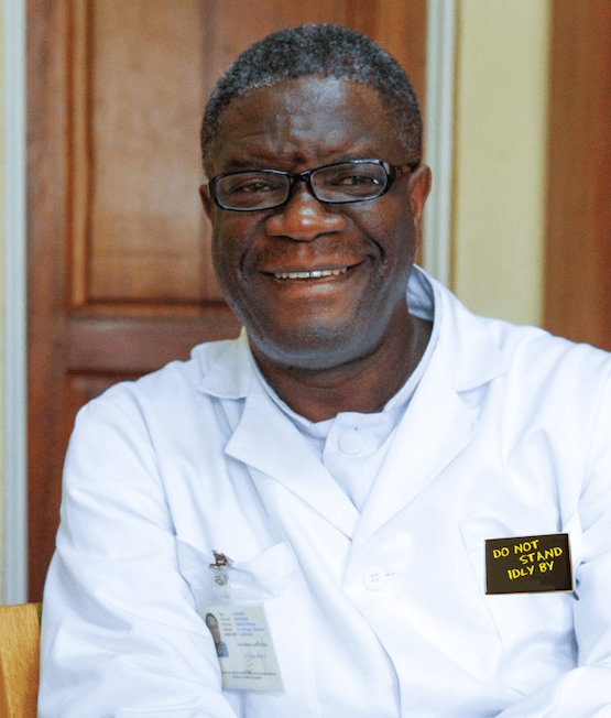 Dr. Denis Mukwege smiling