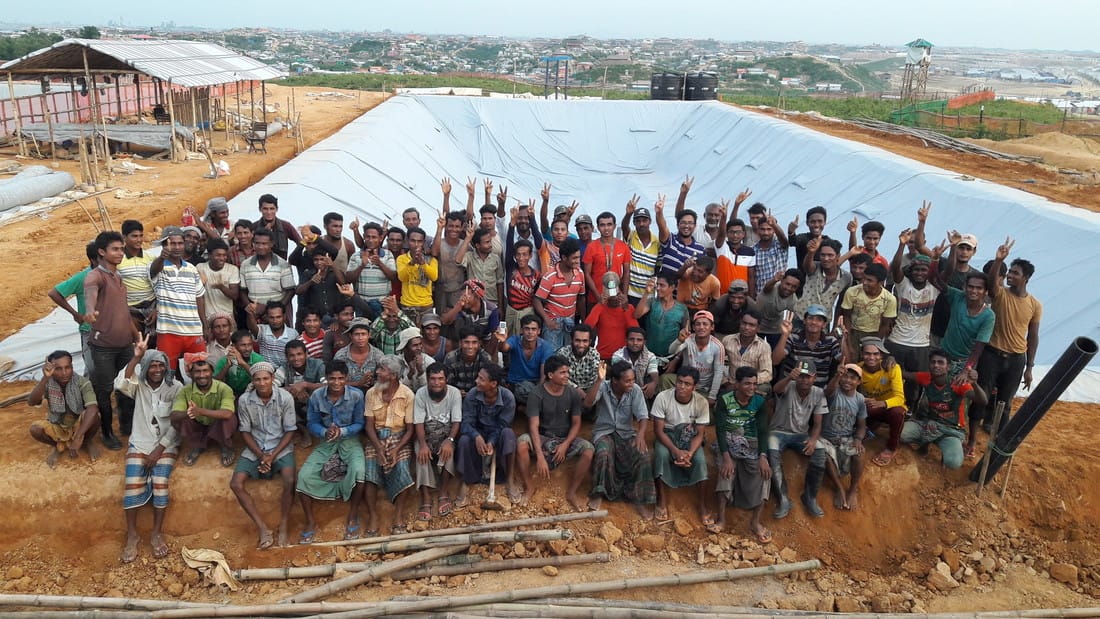 In Bangladesh, biggest-ever waste treatment plant in a refugee camp is ‘step forward’ for safer human waste disposal in emergencies