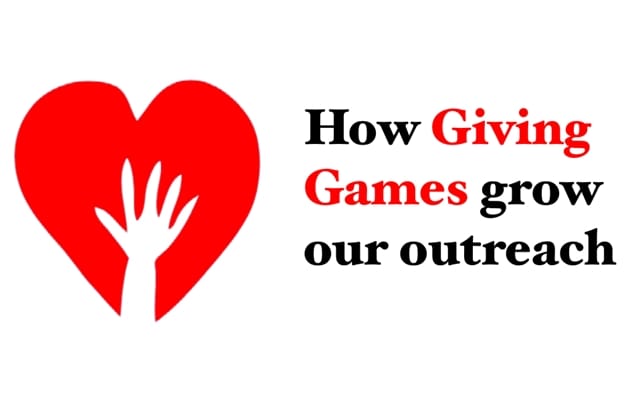 How Giving Games help grow our philanthropy outreach