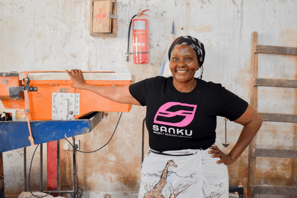 A women from Sanku. Giving Season